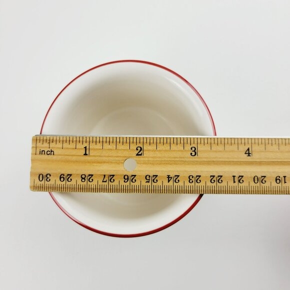 Pfaltzgraff Marimekko Christmas Tree Coffee Mug Red Trim Finland Style Design - Picture 9 of 10